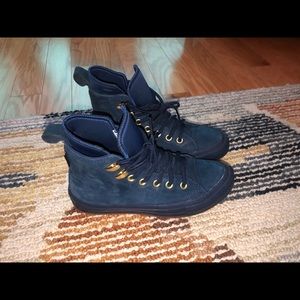 New Converse High Tops with Lunarlon - Navy